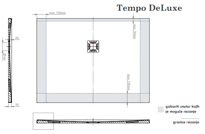 Tempo DeLuxe rezanje