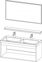 Basic / composizione I / 120 cm