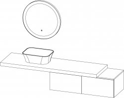 Jazz / composizione III / 210 cm